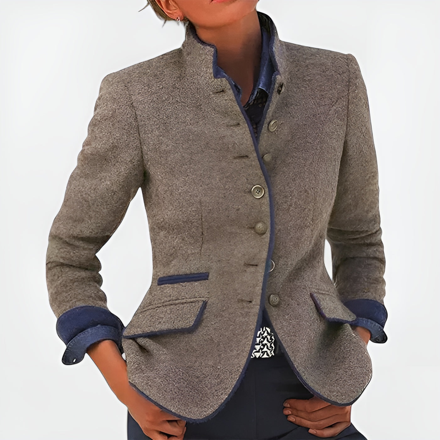 Sara – Gilet sofisticato e strutturato