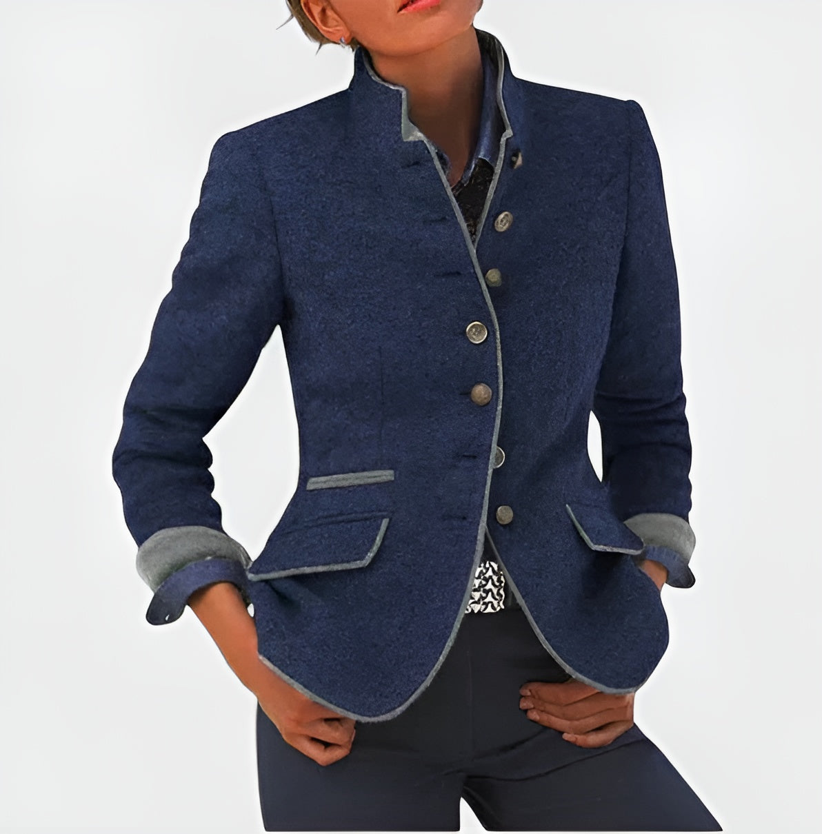 Sara – Gilet sofisticato e strutturato